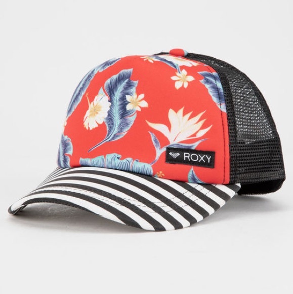 Roxy Other - NWT GIRLS Roxy Just Ok Trucker Hat 🌴